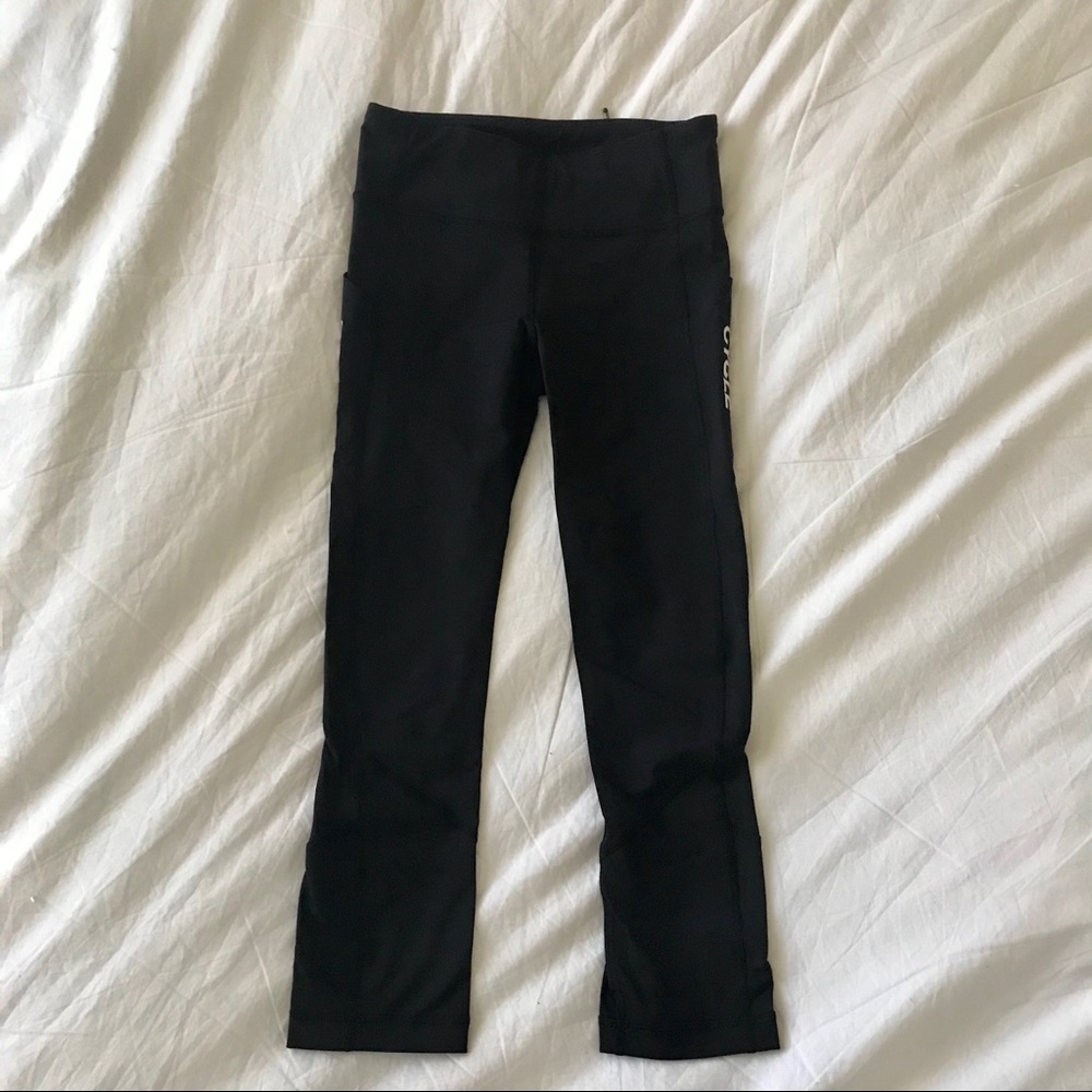 Lululemon x SoulCycle Black Luxtreme Crop